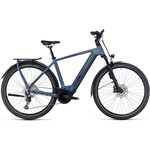 Cube Kathmandu Hybrid ABS 750 Elektrische herenfiets 28 inch SmaragdGrey/Blue 12v