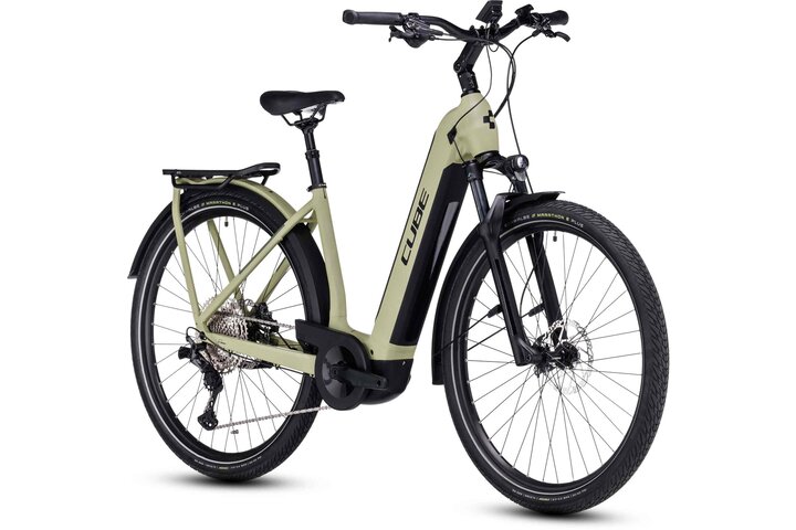 Cube Kathmandu Hybrid SLX 750 Elektrische Damesfiets 28 inch 58cm 12v 3