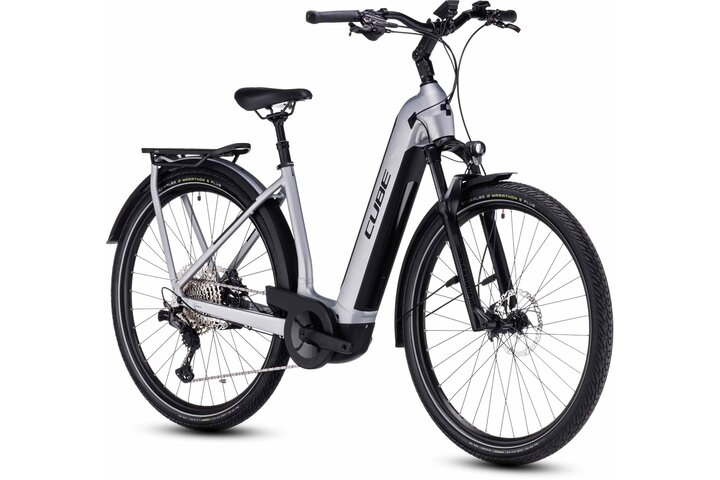 Cube Kathmandu Hybrid SLX 750 Elektrische Damesfiets 28 inch 58cm 12v 4