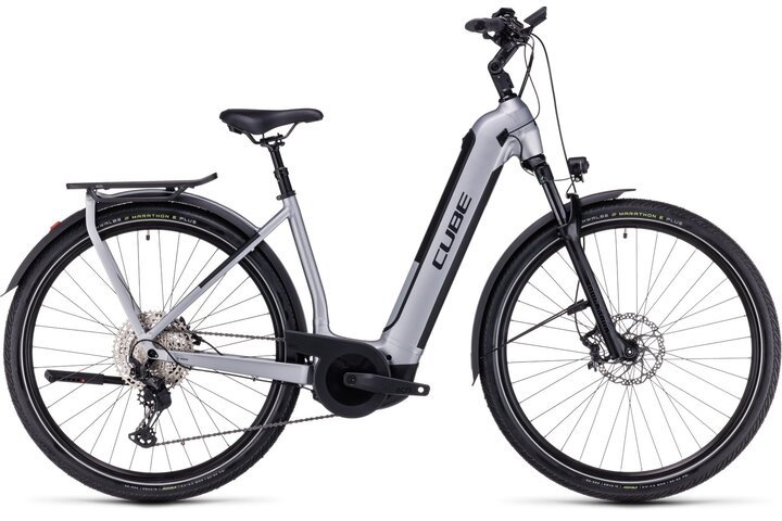 Cube Kathmandu Hybrid SLX 750 Elektrische Damesfiets 28 inch 58cm 12v 1