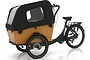 Qivelo Curve DR7 Bakfiets 48cm Matt Black/Bruin 481 Wh 7V 3 klein