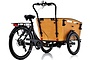 Qivelo Curve DR7 Bakfiets 48cm Matt Black/Bruin 481 Wh 7V 6 klein