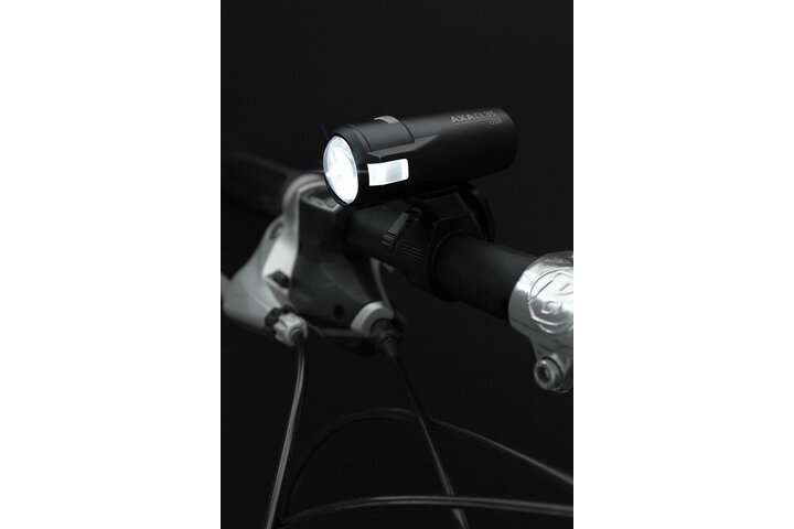 Mountainbike spatbordpakket Axa verlichting set Compactline 35 lux USB 3