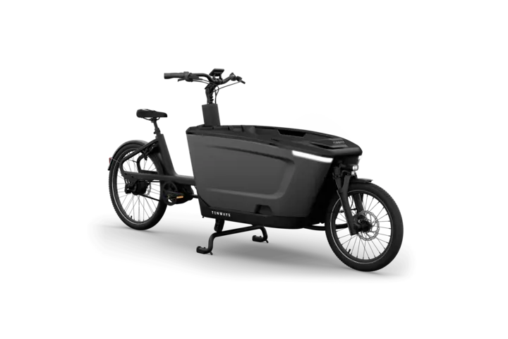 TENWAYS Cargo One Elektrische Bakfiets *Enviolo Traploos* 3