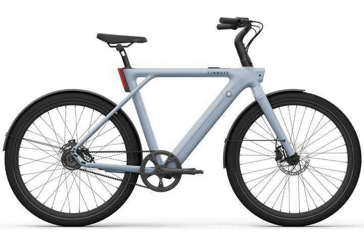TENWAYS CGO009 Elektrische Herenfiets *Belt Drive, Smart Connect, GPS* 2