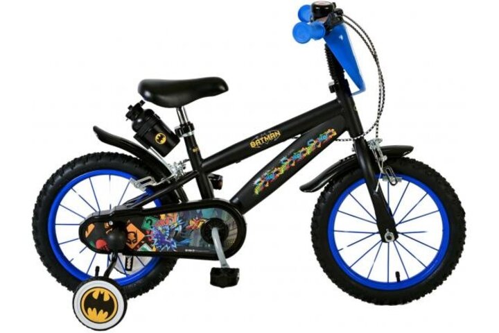 Batman Kinderfiets Jongens 14 inch V-brakes Bidon 1