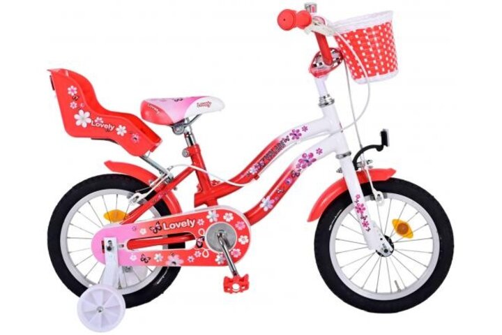 Volare Lovely Kinderfiets 14 inch V-brakes 1