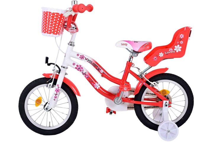 Volare Lovely Kinderfiets 14 inch V-brakes 9