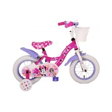 Volare Disney Minnie Cutest Ever Kinderfiets Meisjes 12 inch Roze V-brakes