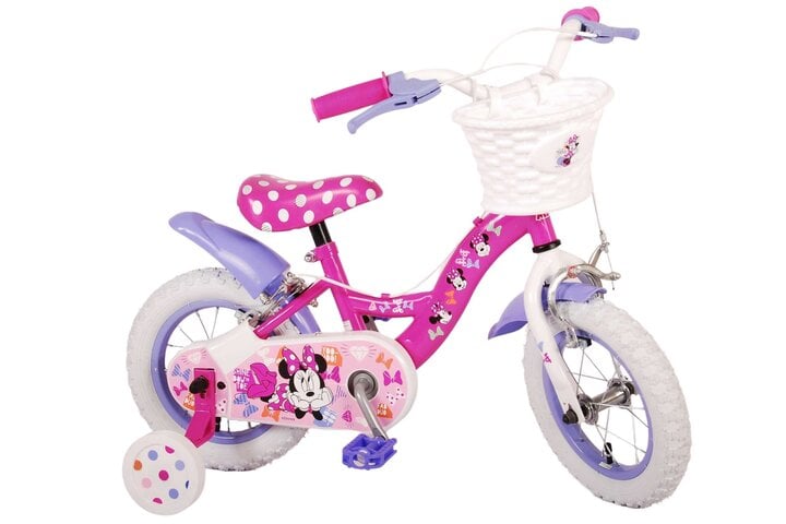 Disney Minnie Cutest Ever Kinderfiets Meisjes 12 inch Roze V-brakes 2