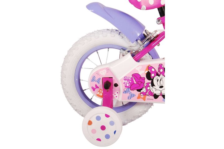 Disney Minnie Cutest Ever Kinderfiets Meisjes 12 inch Roze V-brakes 4