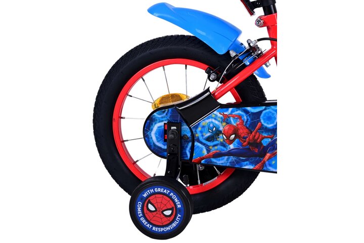 SpiderMan Kinderfiets Jongens 14 inch V-brakes 3