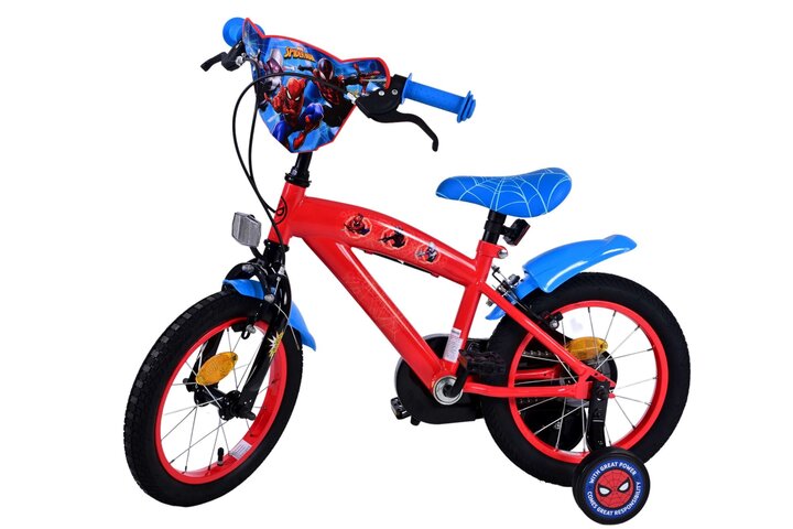 SpiderMan Kinderfiets Jongens 14 inch V-brakes 9