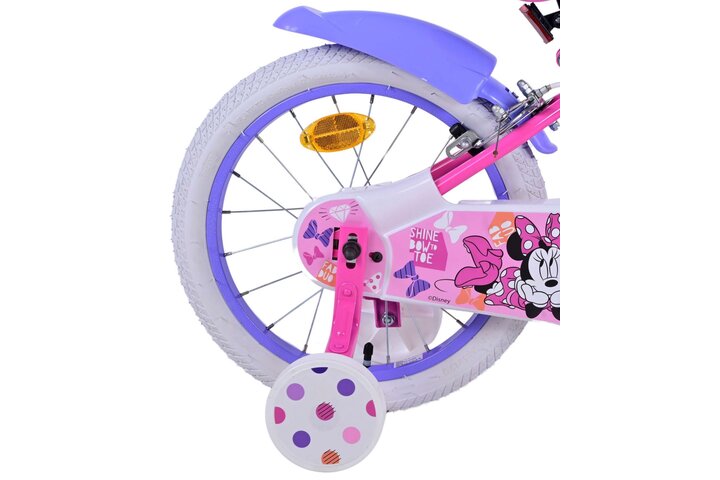 Disney Minnie Cutest Ever Kinderfiets Meisjes 16 inch Roze V-brakes 3