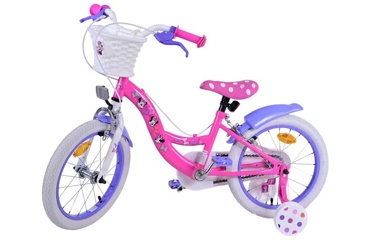 Disney Minnie Cutest Ever Kinderfiets Meisjes 16 inch Roze V-brakes 9