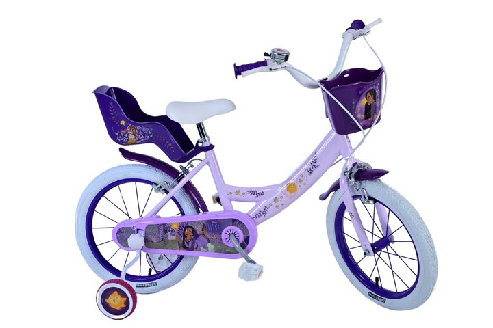 Disney Wish Kinderfiets  Meisjes 16 inch V-brakes  Poppenzitje 2