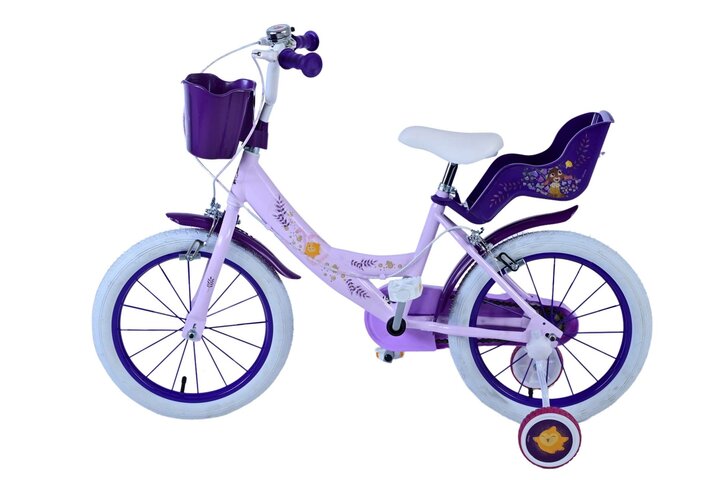 Disney Wish Kinderfiets  Meisjes 16 inch V-brakes  Poppenzitje 8