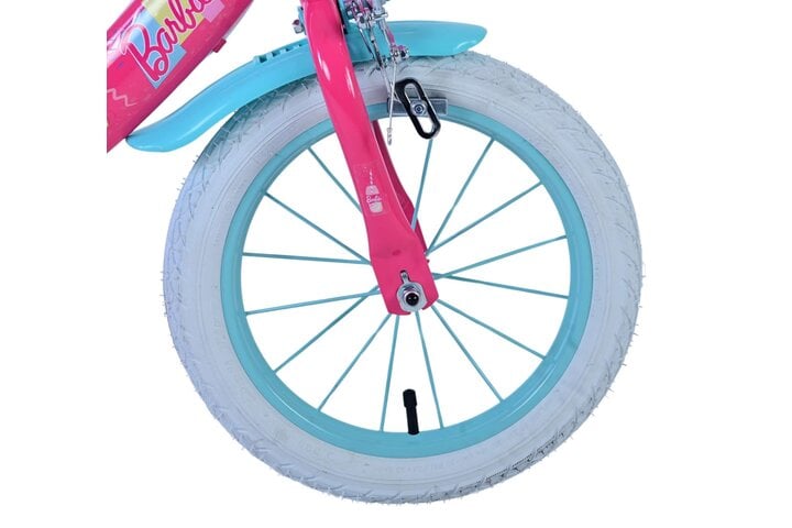 Barbie Kinderfiets Meisjes 14 inch V-Brakes Poppenzitje 4