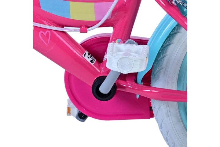 Barbie Kinderfiets Meisjes 14 inch V-Brakes Poppenzitje 9