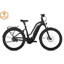 Flyer Flyer Upstreet3 7.23 Elektrische Damesfiets 27,5 inch Pearl Black Gloss Enviolo