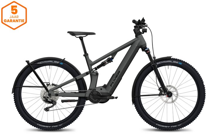 Flyer GorocX 2.10 Elektrische Mountainbike 29 inch Black Shading Satin 10v 1