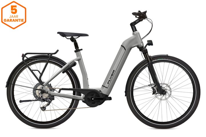 Flyer Gotour6 3.10 Elektrische Damesfiets 28 inch Cast Silver Gloss 9v 1