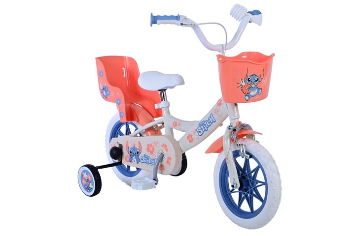 Disney Stitch Kinderfiets Meisjes 12 inch V-brake 6