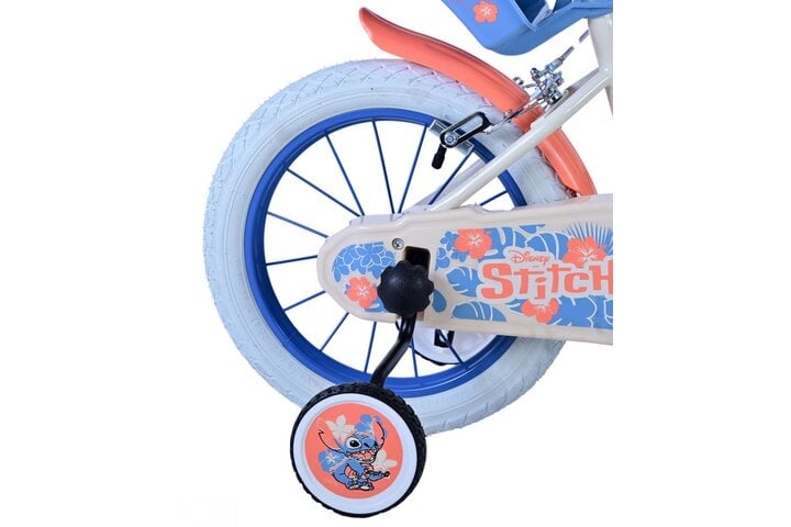 Disney Stitch Kinderfiets Meisjes 14 inch V-brakes 3