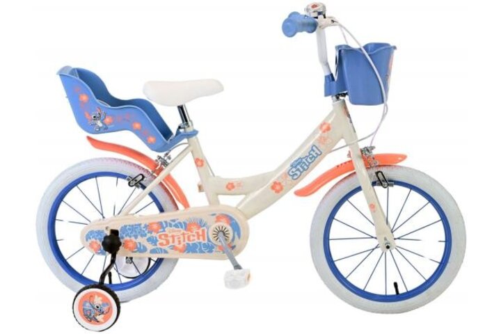 Disney Stitch Kinderfiets Meisjes 16 inch V-brakes 1