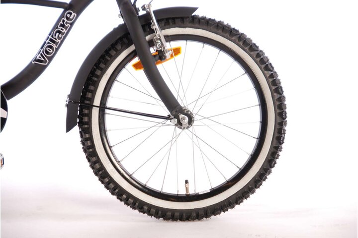 Volare Black Cruiser Kinderfiets 18 inch - afbeelding 10