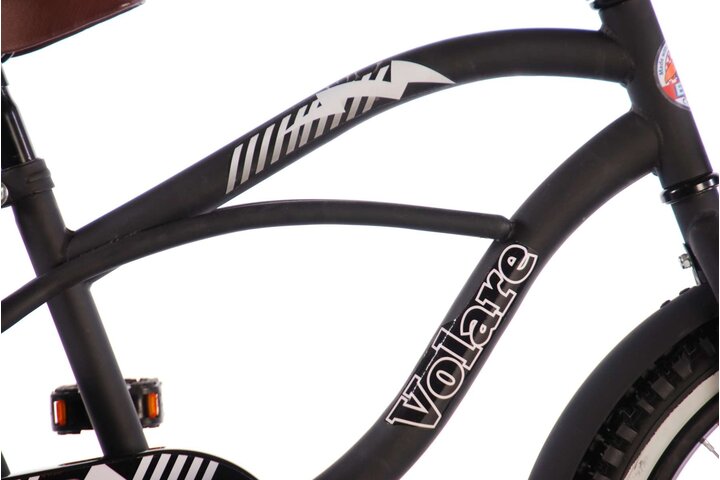 Volare Black Cruiser Kinderfiets Jongens 18 inch 7