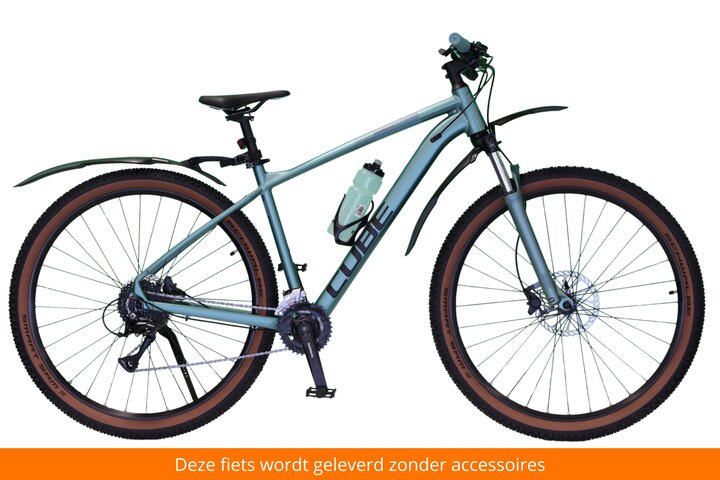 CUBE Access WS EXC 29 inch Mountainbike Eucalytus/Black M (1.71m - 1.76m) 16v 3