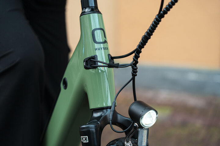 HUYSER Q-Bike Elektrische Damesfiets 28 inch 53cm  *Gates Belt Drive* 11