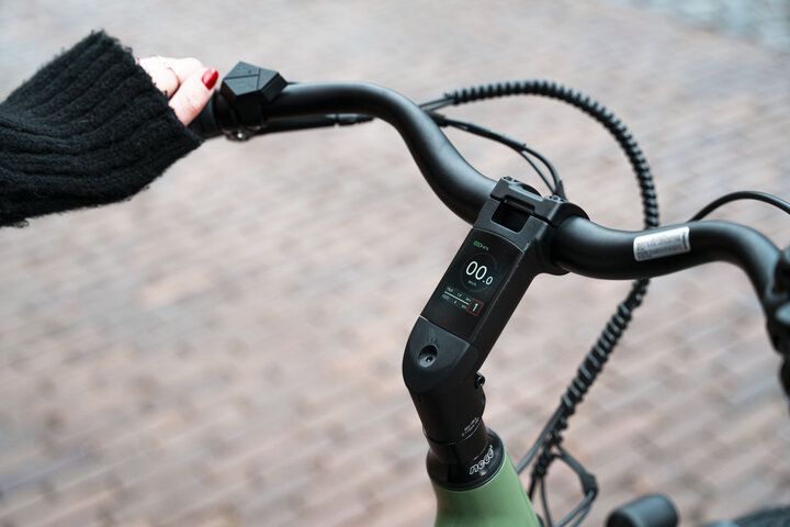 HUYSER Q-Bike Elektrische Damesfiets 28 inch 53cm  *Gates Belt Drive* 15