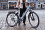 HUYSER Q-Bike Elektrische Damesfiets 28 inch 53cm  *Gates Belt Drive* 16 klein