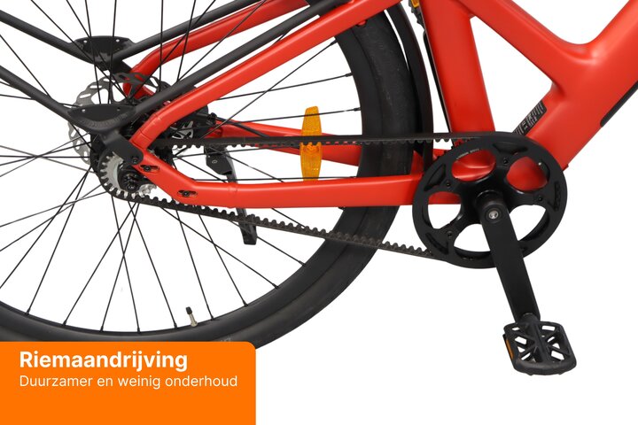 REANY Bike W1 Pro Elektrische Damesfiets Carbon Belt Drive 13