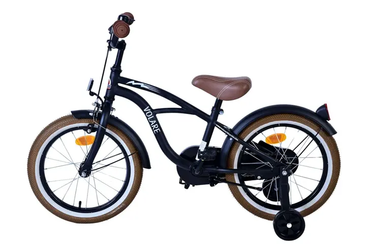 Volare Black Cruiser Kinderfiets Jongens 16 inch 10