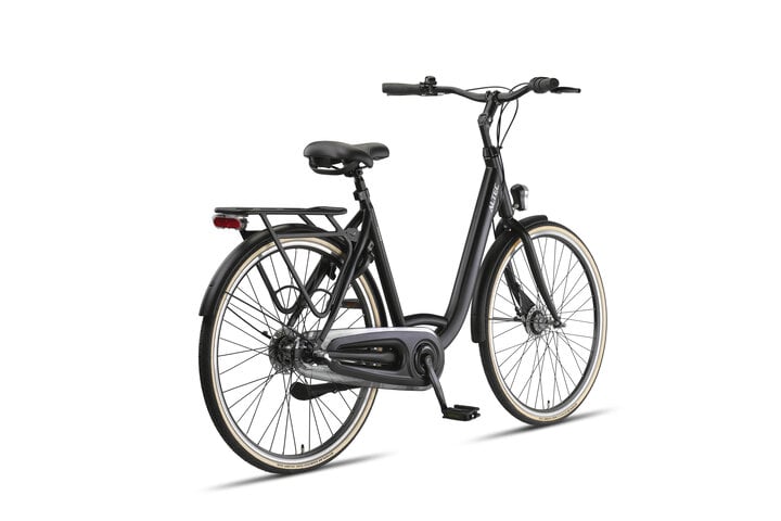 Altec Walesa Damesfiets 28inch 55cm Mat Zwart 3v 6