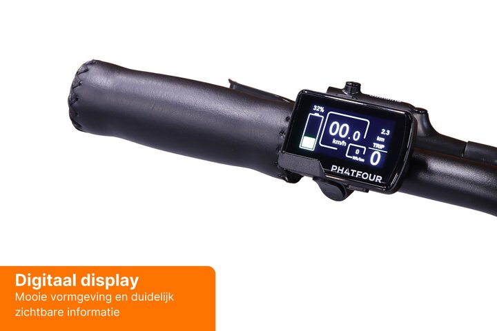 Phatfour FLX Elektrische Fatbike max 25 km/h 8