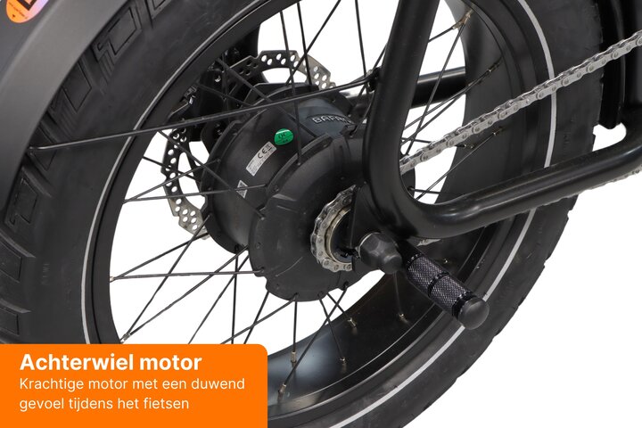 Phatfour FLX Elektrische Fatbike max 25 km/h 9