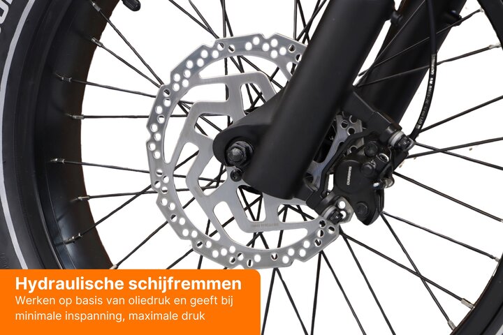 Phatfour FLX Elektrische Fatbike max 25 km/h 10