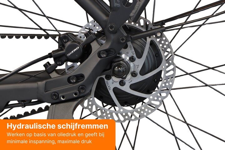 TENWAYS CGO009 Elektrische Herenfiets *Belt Drive, Smart Connect, GPS* 13