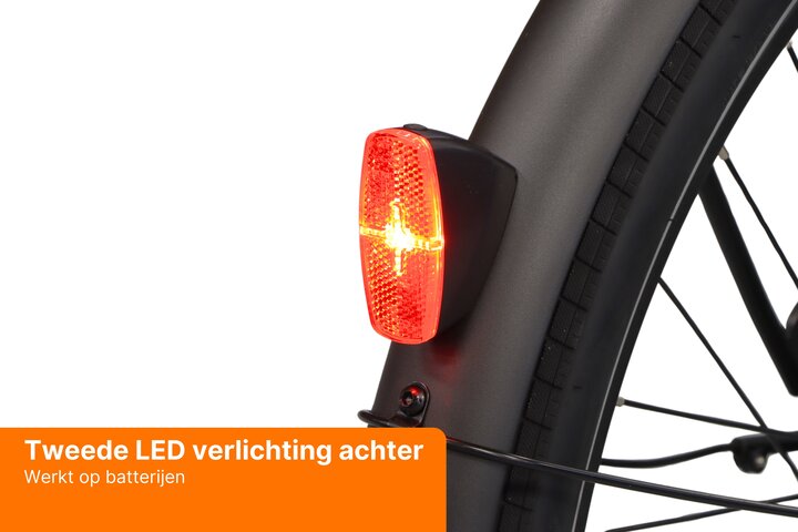 TENWAYS CGO009 Classic Elektrische Herenfiets *Belt Drive, Smart Connect, GPS* 18