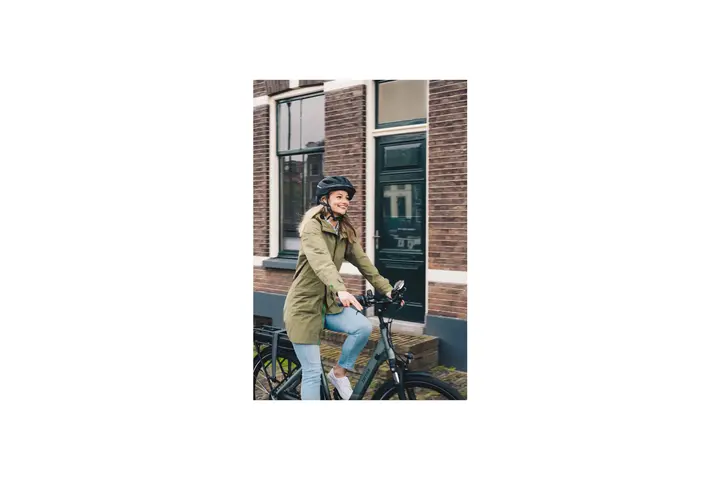Basil Mosse Fiets Regenparka Dames Olive Green 9