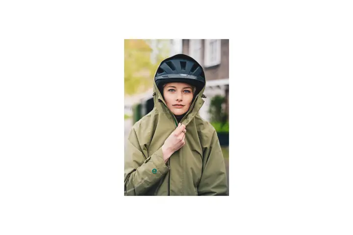 Basil Mosse Fiets Regenparka Dames Olive Green 10