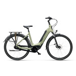 Sparta C-Grid Fit Elektrische Damesfiets 28 inch 56cm Light Olive Mat 7v
