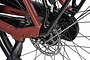Batavus Altura E-Go Plus Elektrische Damesfiets 28 inch 56cm Rood Bruin Glans 7v 7 klein