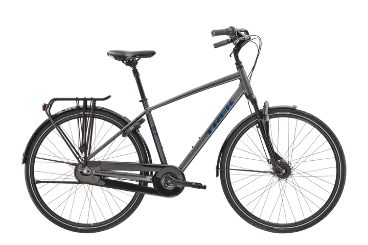 Trek District 2 Equipped Herenfiets 28 inch 49cm Lithium Grey 7v 1