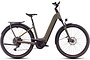 Cube Kathmandu Hybrid Pro 800 Elektrische Damesfiets 28 inch Dusty Olive/Gold 10v 1 klein