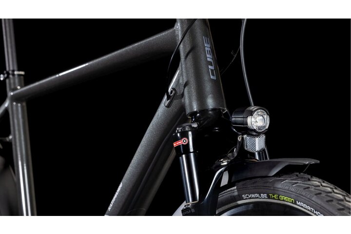 CUBE Kathmandu Pro 28 inch Heren Trekkingfiets Grey/Lunar 10v 7